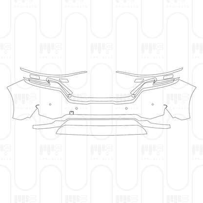 PPF prédécoupé KIA Carnival (CN) 2025