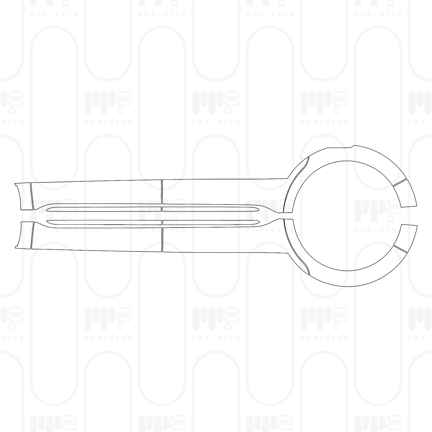 PPF prédécoupé KIA Carnival (CN) 2025