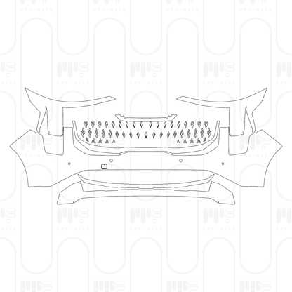 PPF prédécoupé KIA Carnival (US) EX 2025