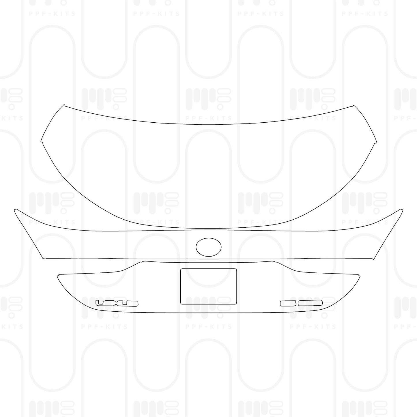 PPF prédécoupé Lexus ES (US) Luxury 2025