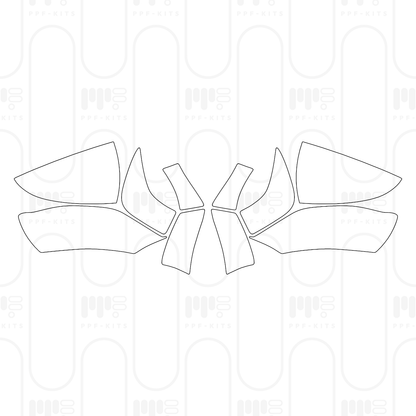 PPF prédécoupé Lexus ES (US) Luxury 2025