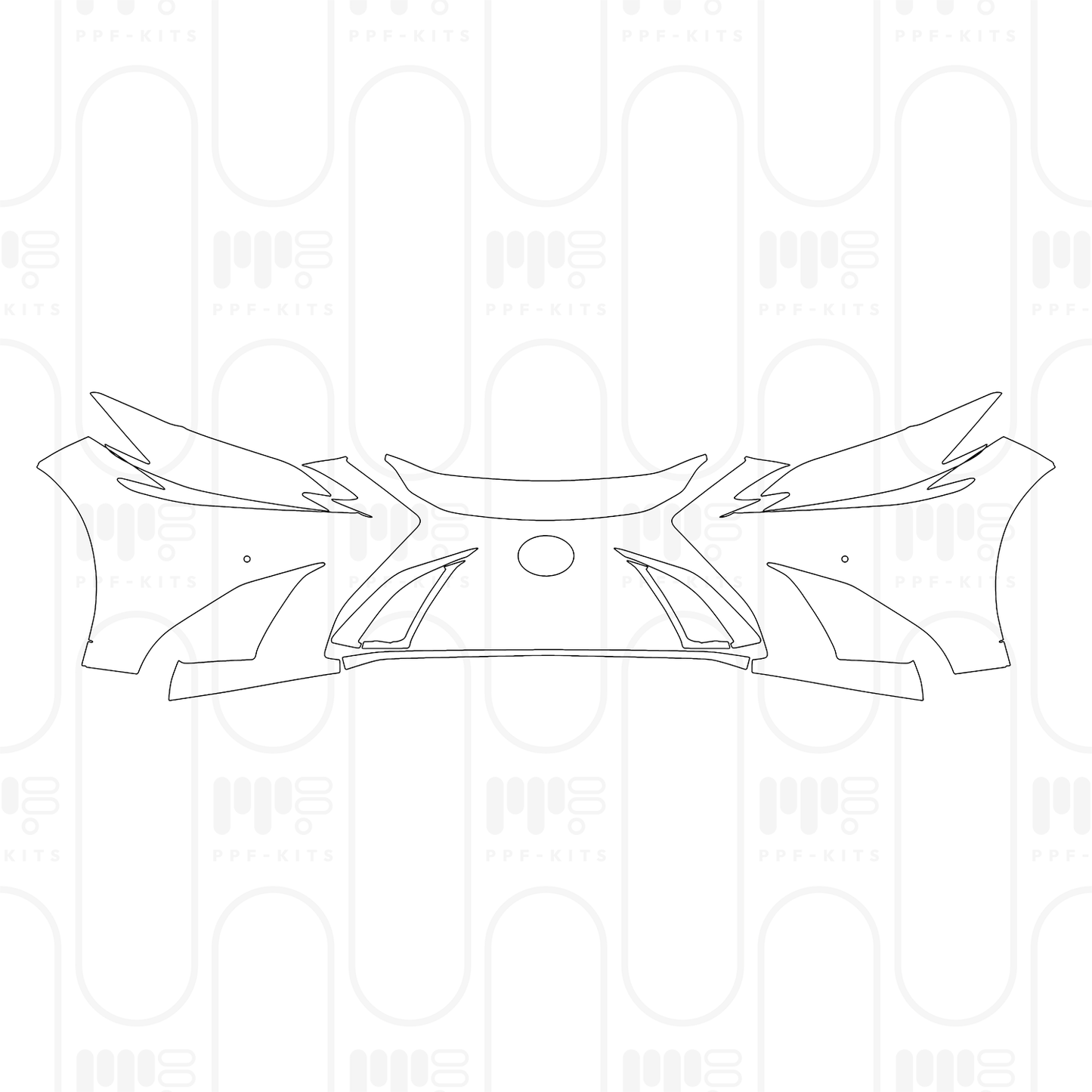 PPF prédécoupé Lexus ES (US) F Sport 2025