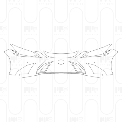 PPF prédécoupé Lexus ES (US) F Sport 2025