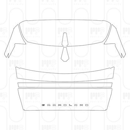 PPF prédécoupé Opel Grandland PHEV Ultimate 2025