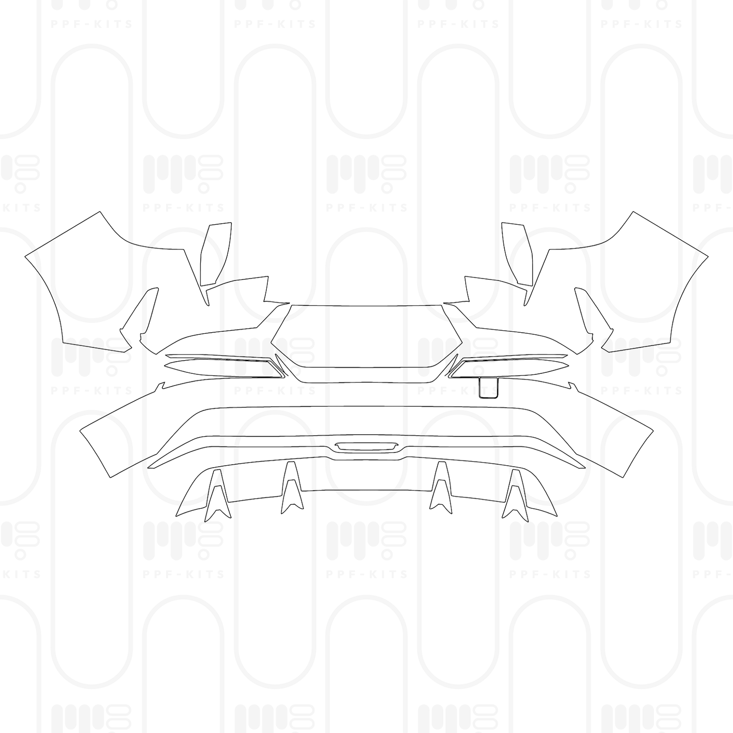 PPF prédécoupé Opel Grandland PHEV Ultimate 2025