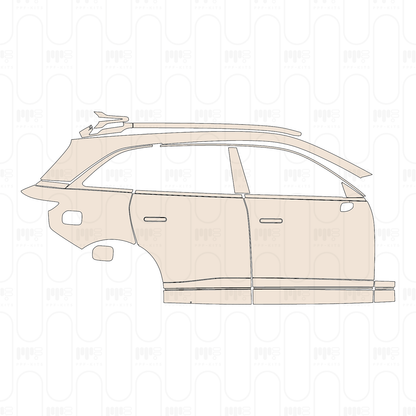 PPF prédécoupé Xpeng G9 2025