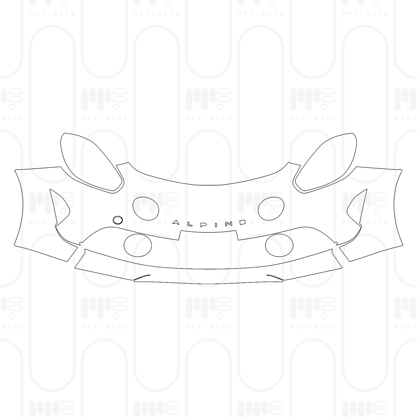 PPF prédécoupé Alpine A 110 S 2024