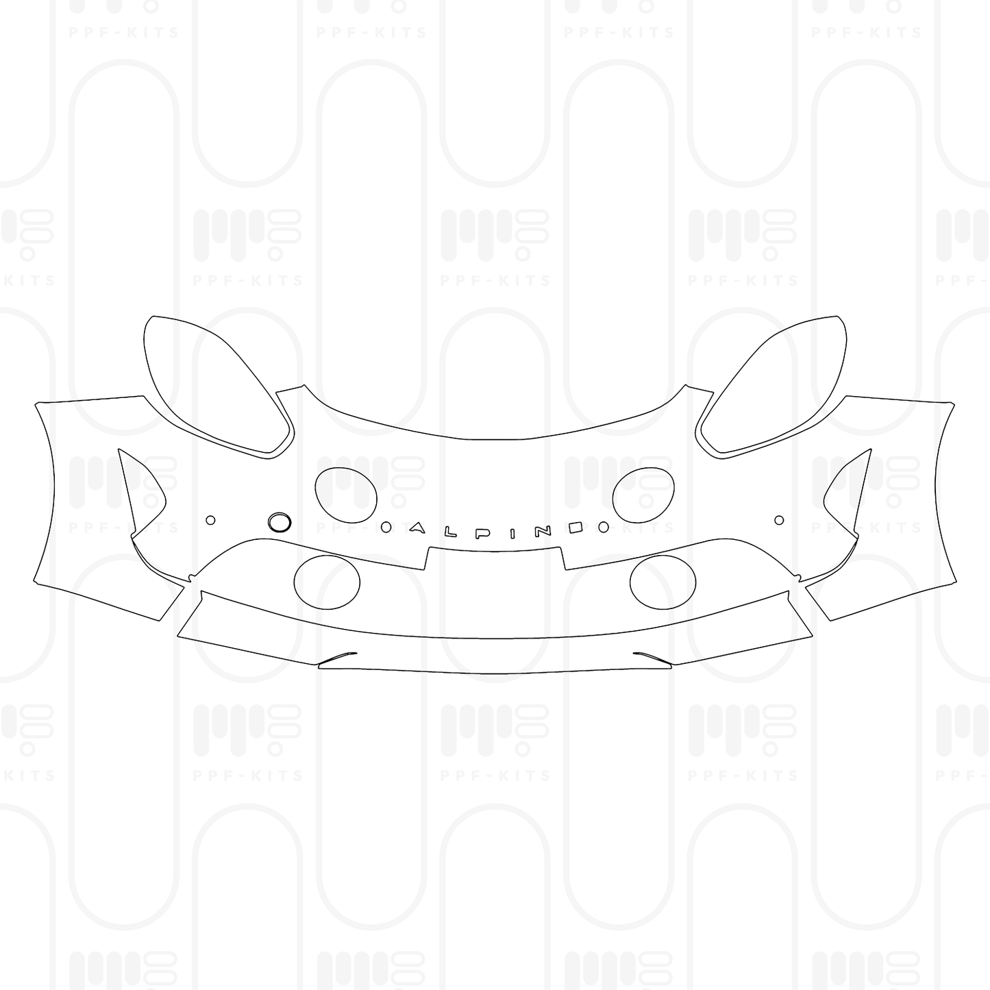 PPF prédécoupé Alpine A 110 GT 2024