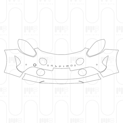 PPF prédécoupé Alpine A 110 GT 2024