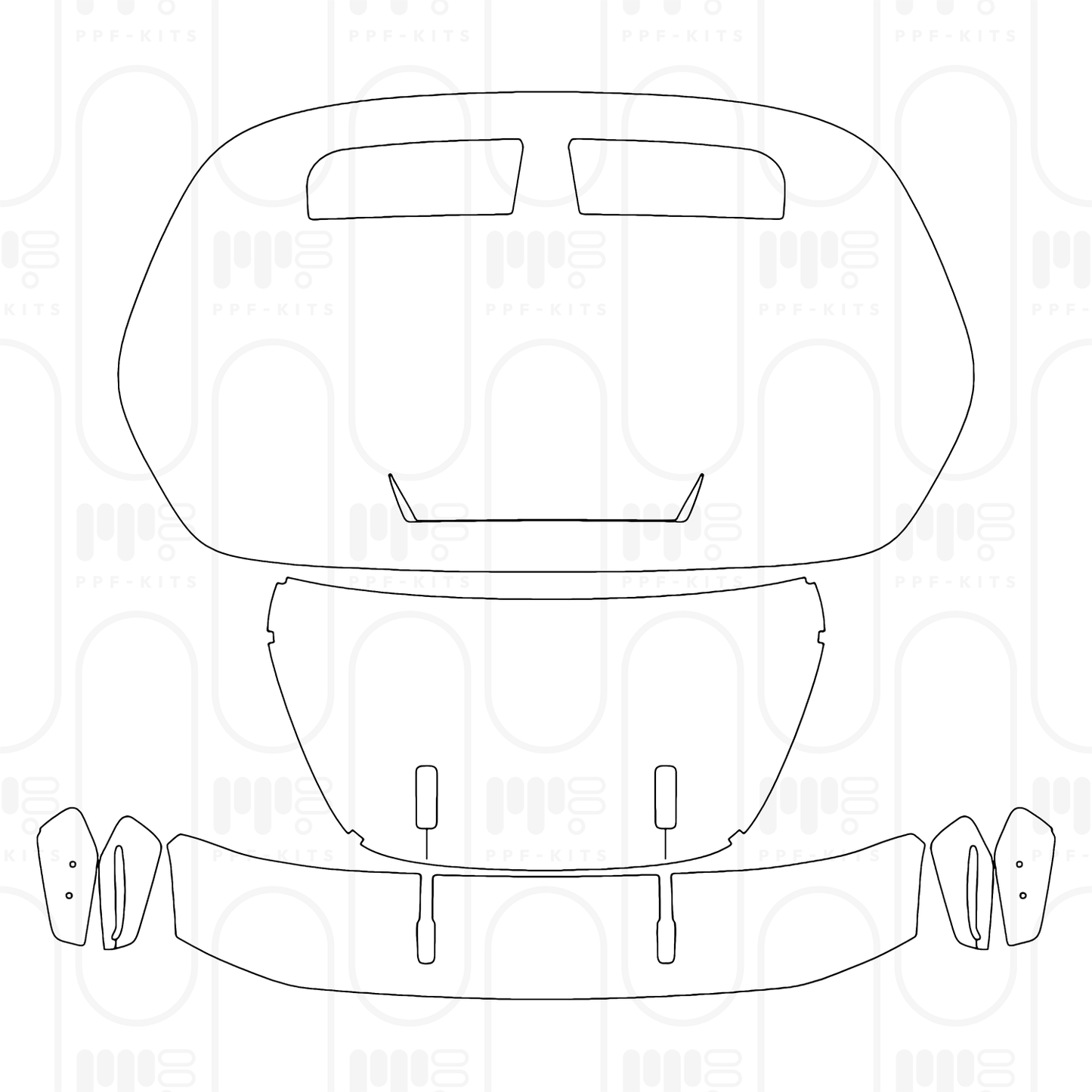 PPF prédécoupé Alpine A 110 R 2024