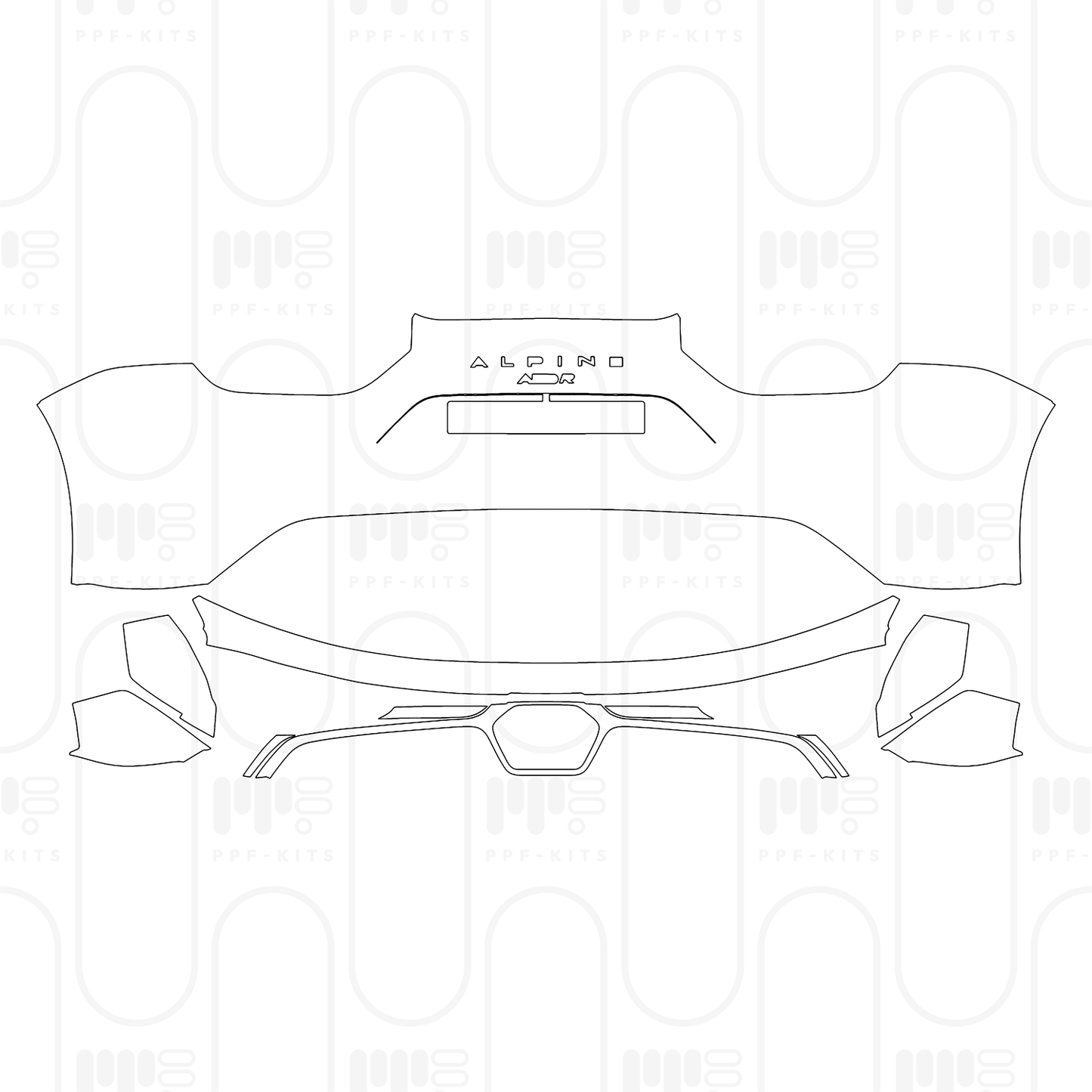 PPF prédécoupé Alpine A 110 R 2024