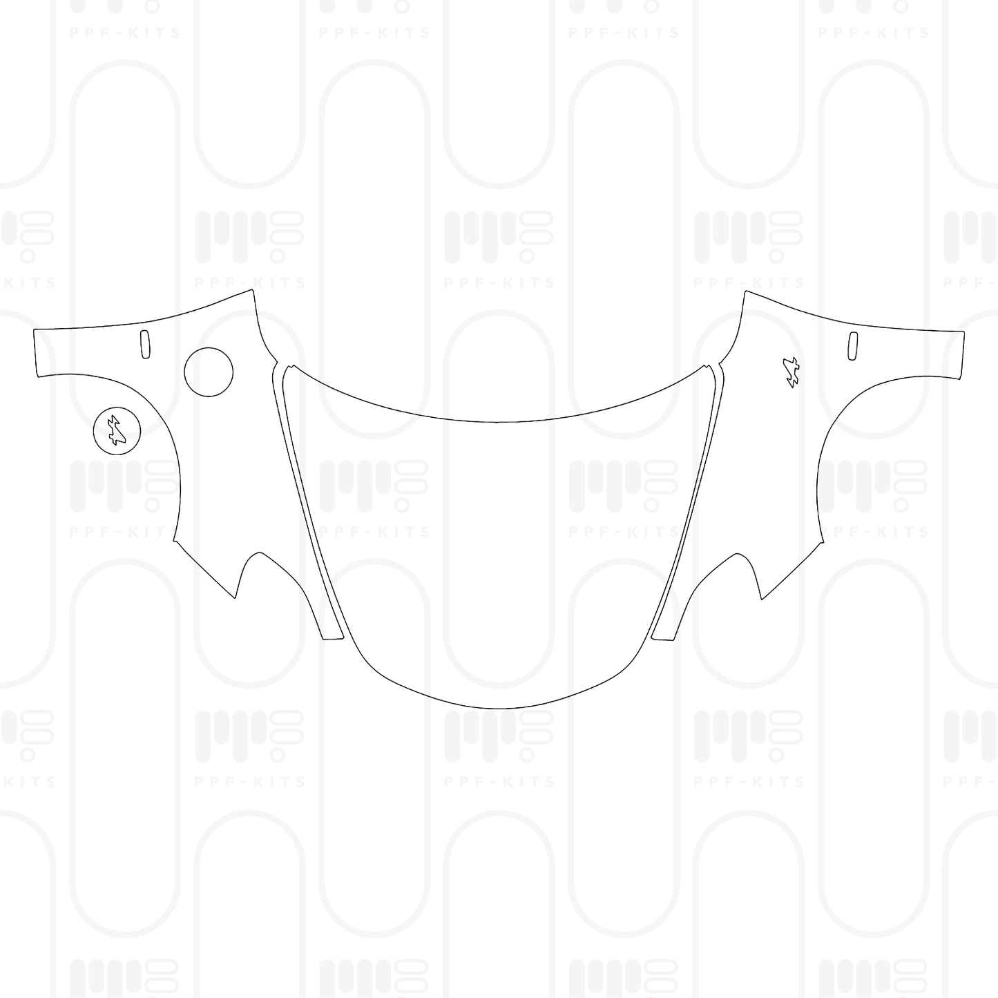 PPF prédécoupé Alpine A 110 S 2024