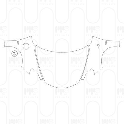 PPF prédécoupé Alpine A 110 S 2024