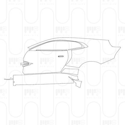 PPF prédécoupé Aston Martin Vanquish Coupe 2025