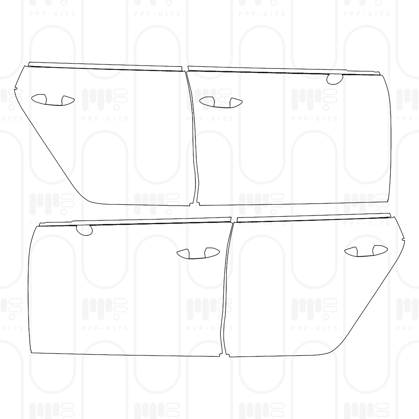 PPF prédécoupé Audi A3 Sedan S3 2024