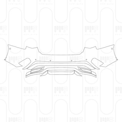 PPF prédécoupé Audi A3 Sedan S-line 2024