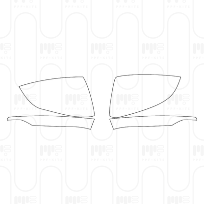 PPF prédécoupé Audi A3 Sedan S3 2024