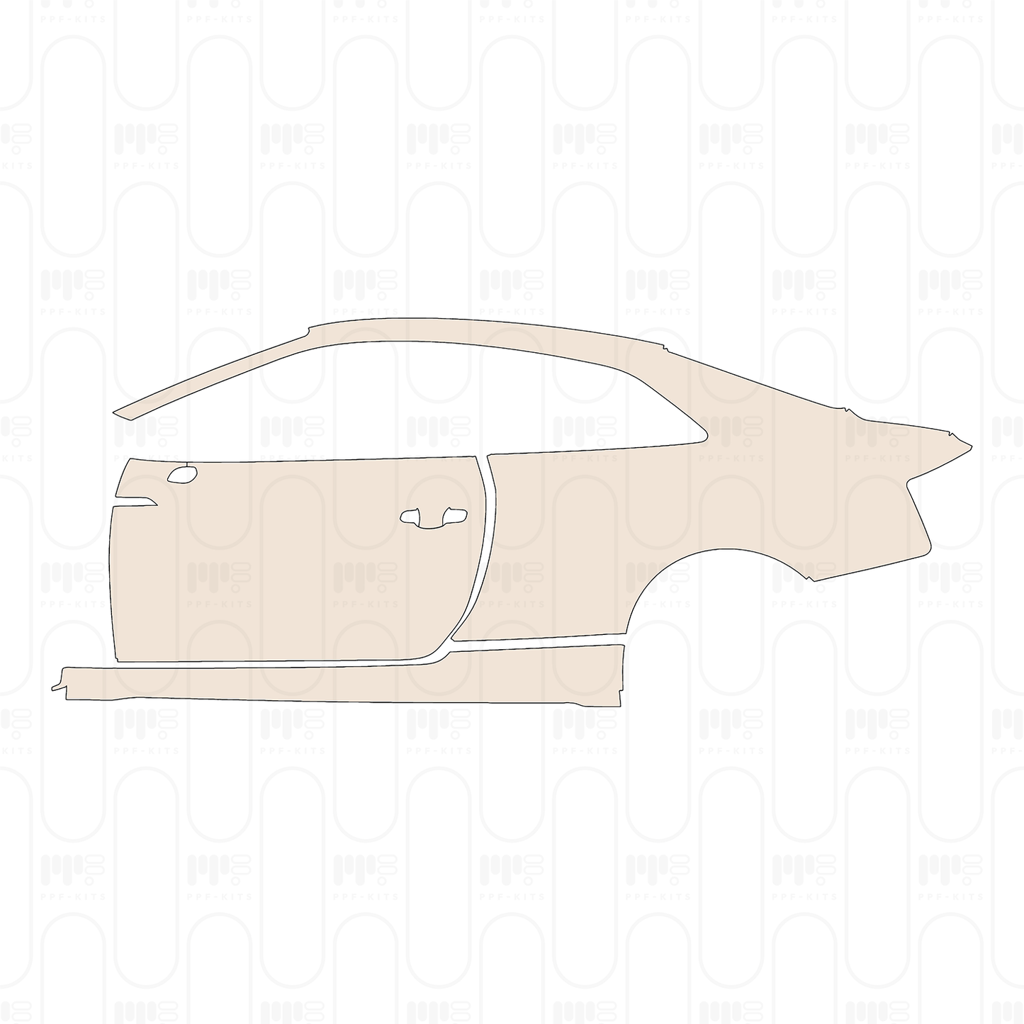 PPF prédécoupé Audi A5 Coupe S-line 2025