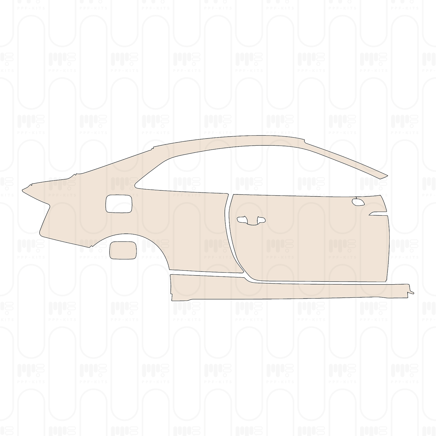 PPF prédécoupé Audi A5 Coupe S-line 2025