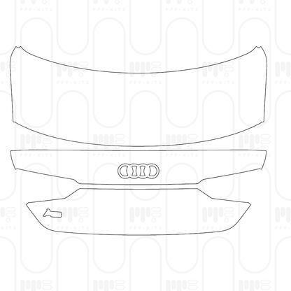 PPF prédécoupé Audi A5 Coupe S-line 2025