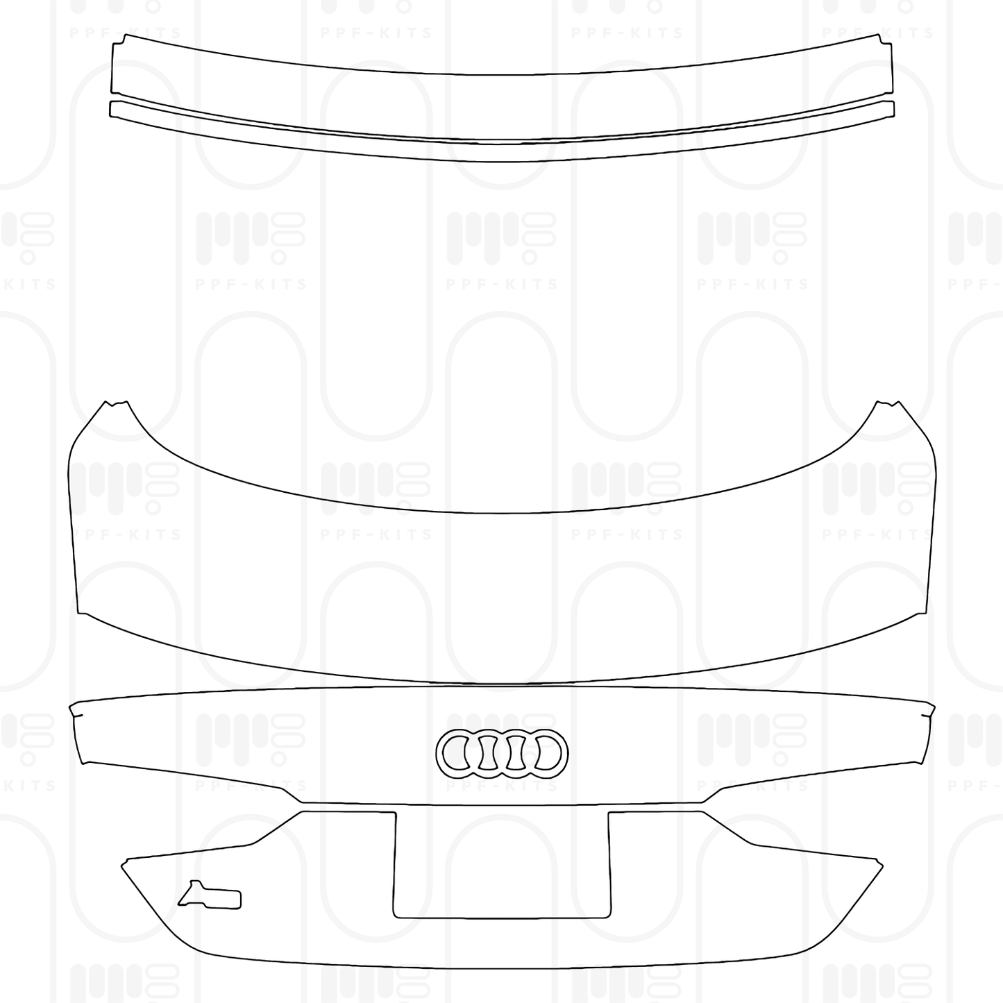 PPF prédécoupé Audi A5 Sportback Base 2025