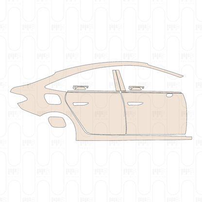 PPF prédécoupé Audi A5 Sedan Base 2025