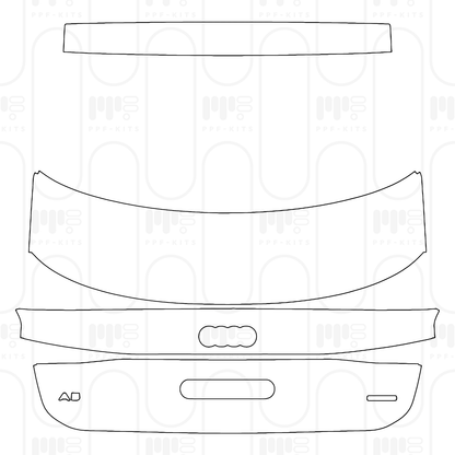 PPF prédécoupé Audi A5 Sedan Base 2025