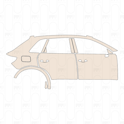 PPF prédécoupé Audi Q3 SUV Base 2025