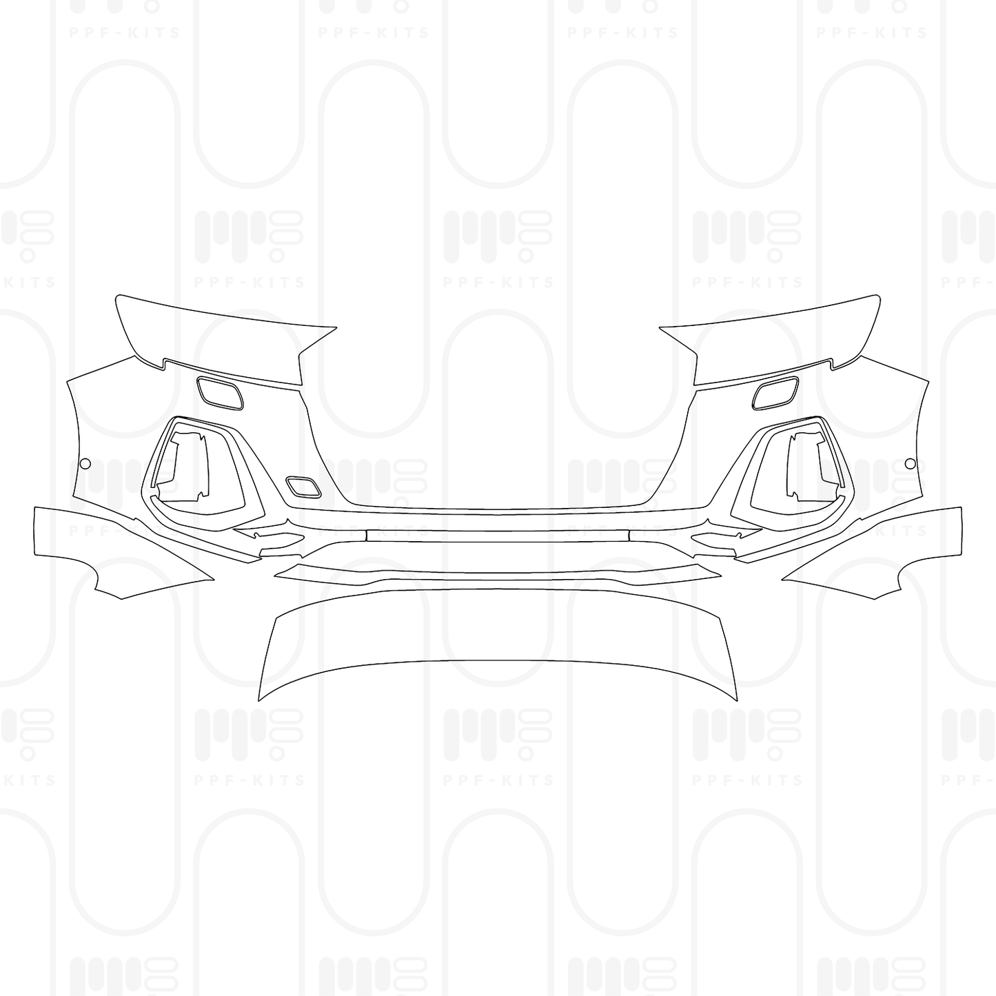 PPF prédécoupé Audi Q7 S-line 2024