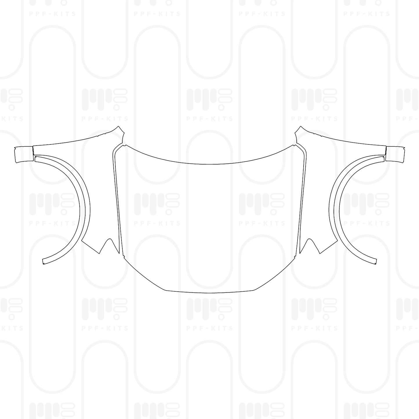 PPF prédécoupé Audi Q7 S-line 2024