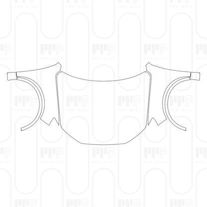 PPF prédécoupé Audi Q7 S-line 2024