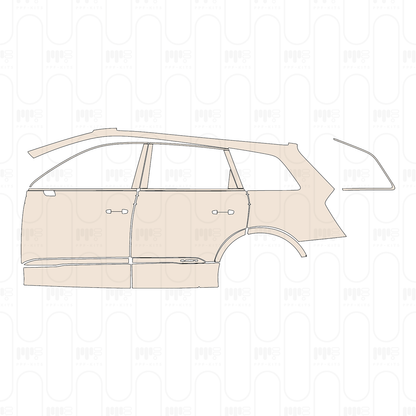 PPF prédécoupé Audi Q7 S-line 2024