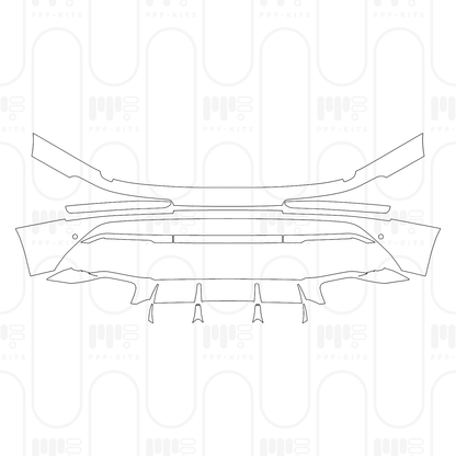 PPF prédécoupé Audi Q7 S-line 2024