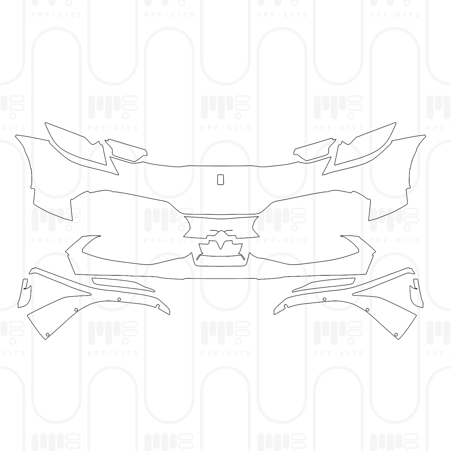 PPF prédécoupé Ferrari 296 GTS 2025