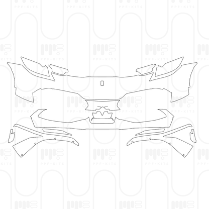 PPF prédécoupé Ferrari 296 GTS 2025