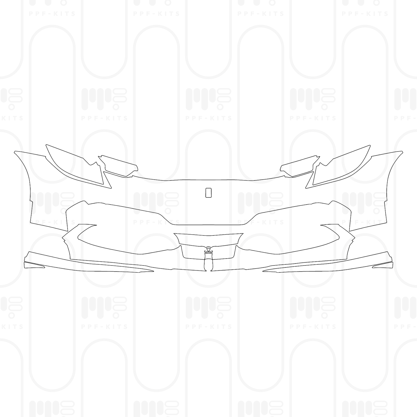 PPF prédécoupé Ferrari 296 GTS 2025