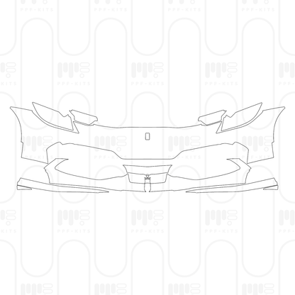 PPF prédécoupé Ferrari 296 GTS 2025