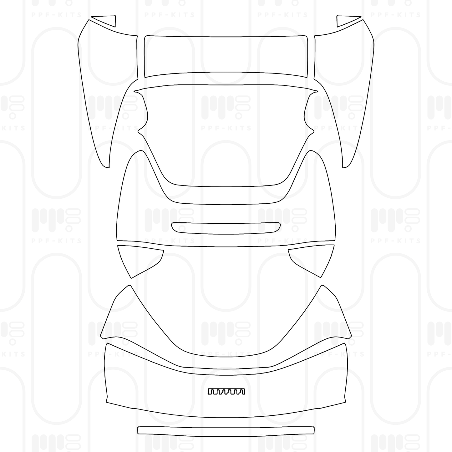 PPF prédécoupé Ferrari 296 GTS 2025