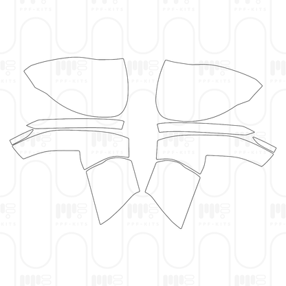 PPF prédécoupé Ferrari 296 GTS 2025