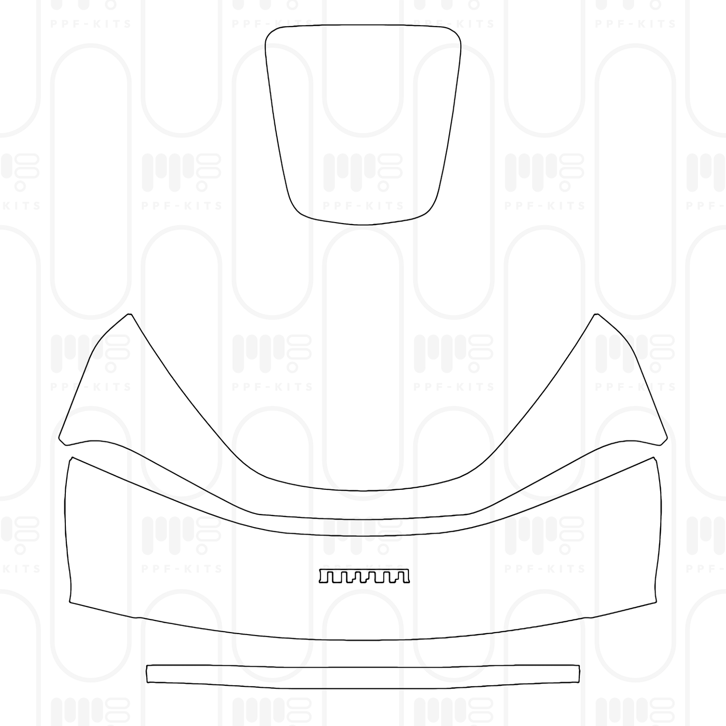 PPF prédécoupé Ferrari 296 GTB 2025