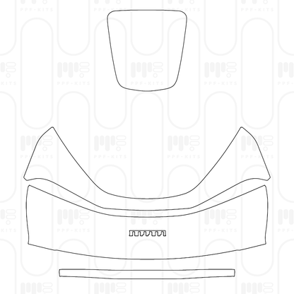 PPF prédécoupé Ferrari 296 GTB 2025