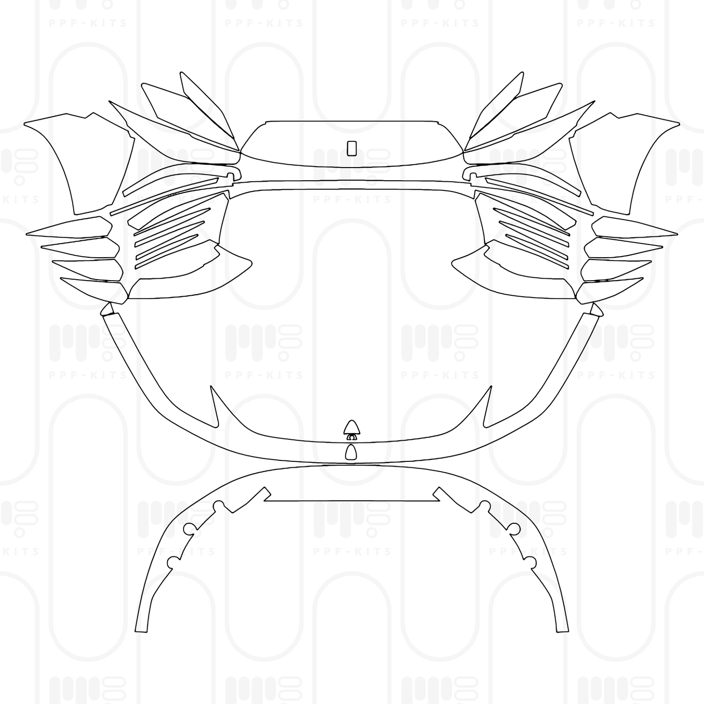 PPF prédécoupé Ferrari Daytona SP3 2025