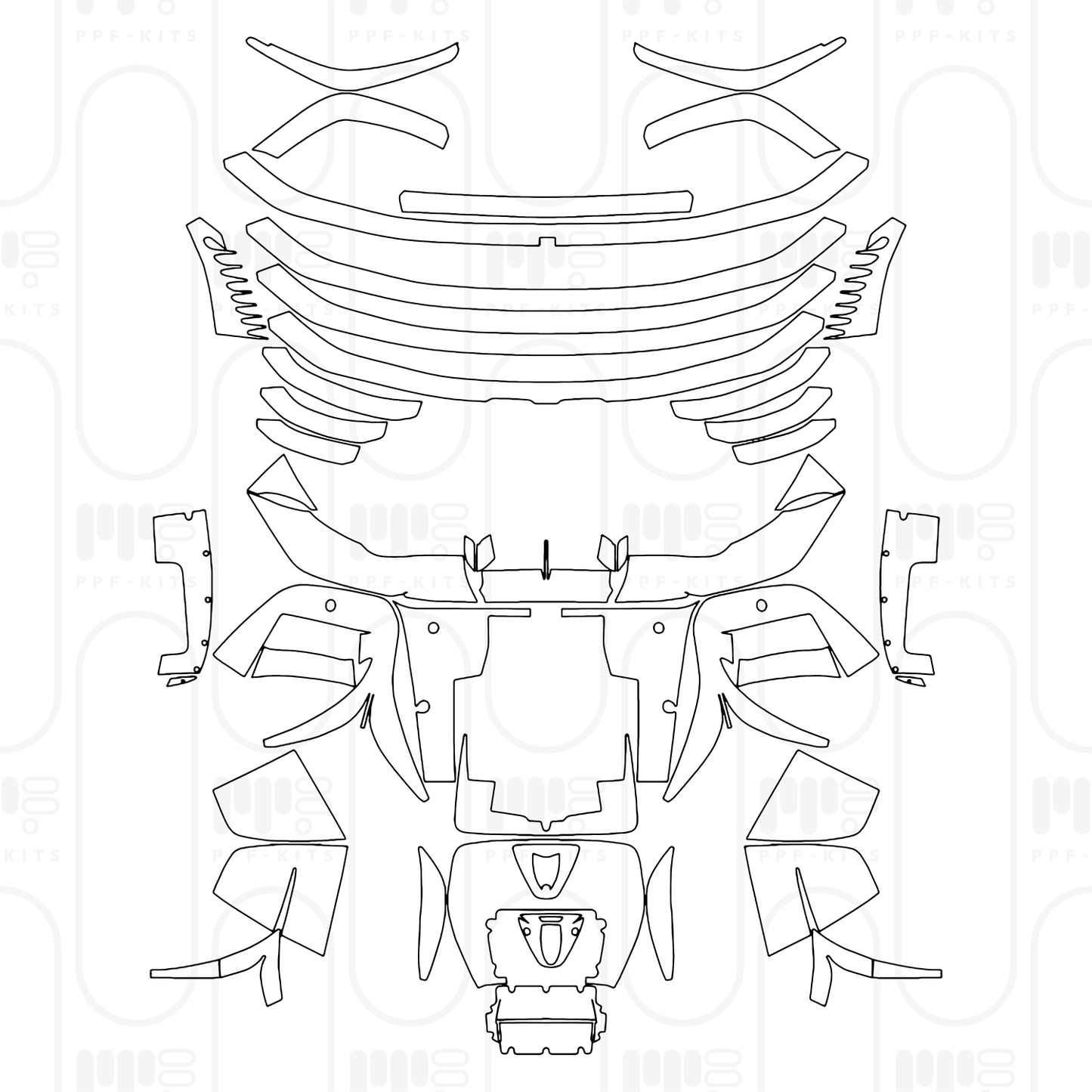 PPF prédécoupé Ferrari Daytona SP3 2025
