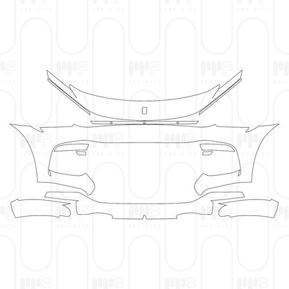 PPF prédécoupé Ferrari Purosangue 2025