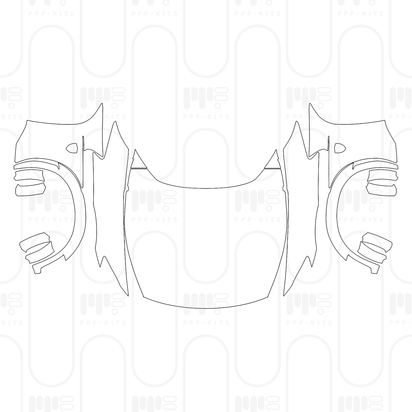 PPF prédécoupé Ferrari Purosangue 2025