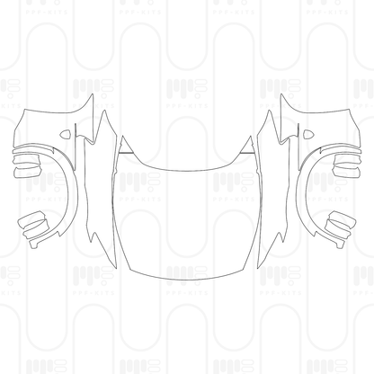 PPF prédécoupé Ferrari Purosangue 2025