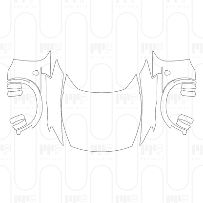 PPF prédécoupé Ferrari Purosangue 2025