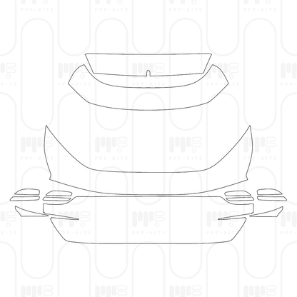 PPF prédécoupé Ferrari Purosangue 2025