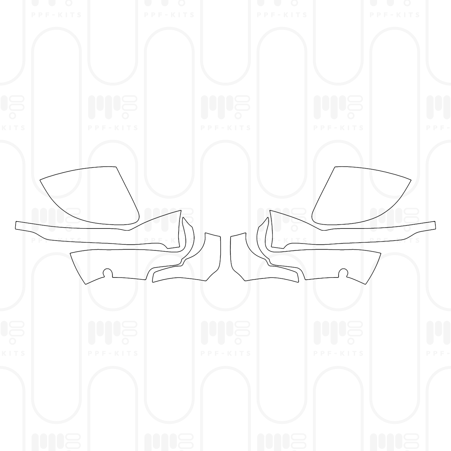 PPF prédécoupé Ferrari Purosangue 2025