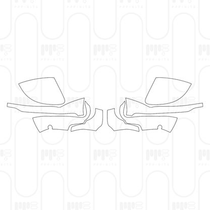 PPF prédécoupé Ferrari Purosangue 2025